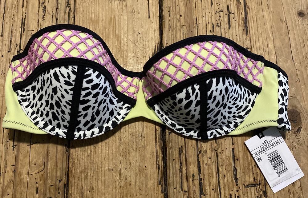 Shade & Shore Womens Size 34B 'Light Lift Bandeau' Bikini Top